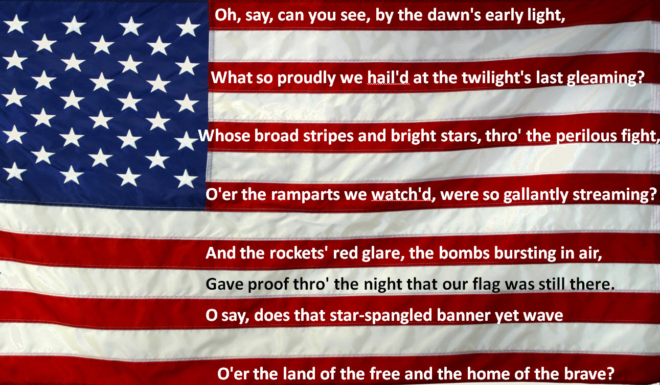american national anthem download free